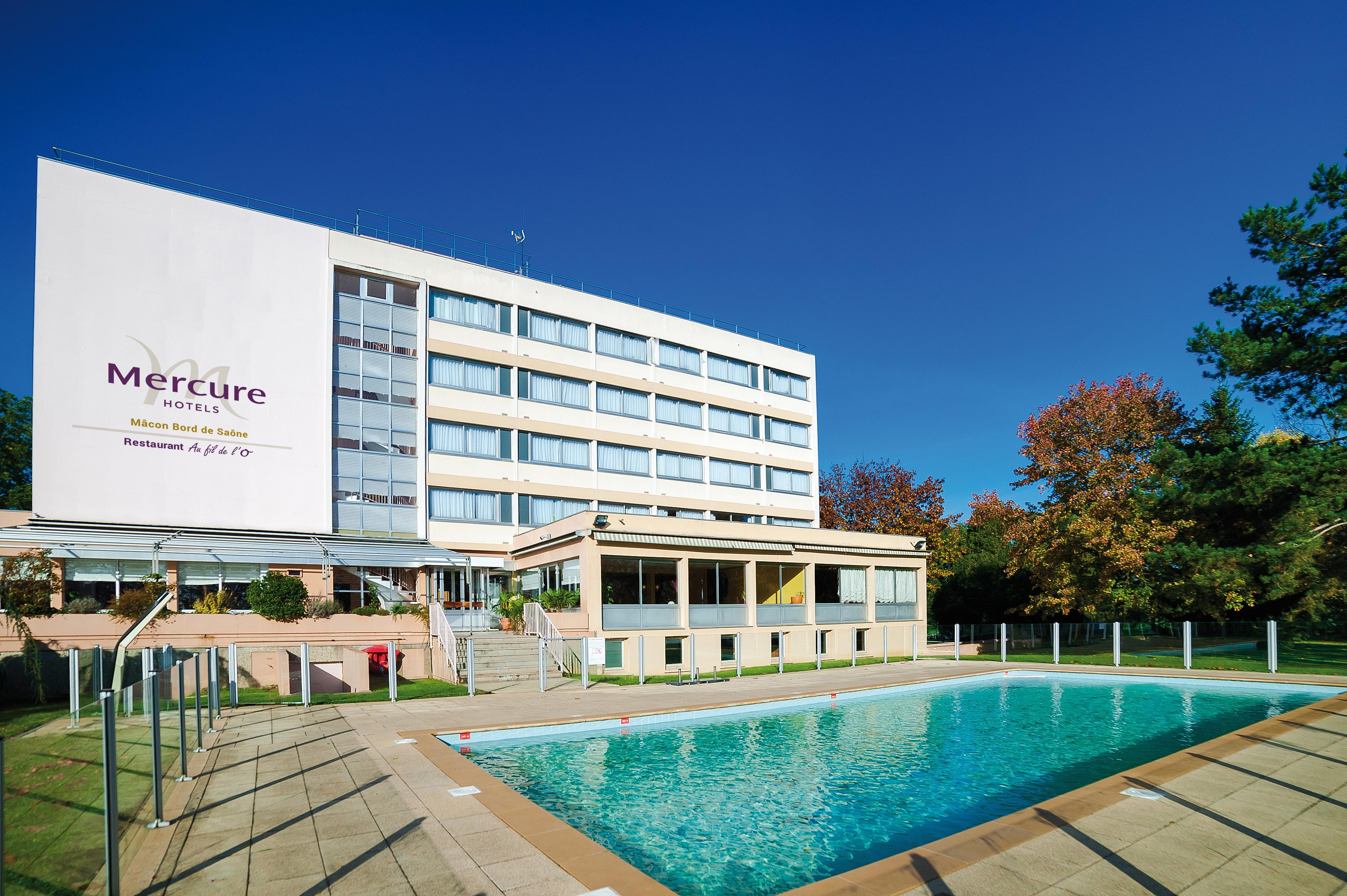 Hôtel Mercure Mâcon Bord de Saône Exterior foto